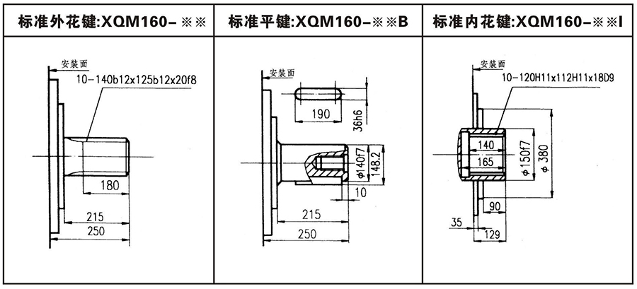 XQM160-12500~16000